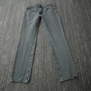 Levis 511 Jeans Men Gray Slim Taper Denim 31x30 Measured 30x29.5
